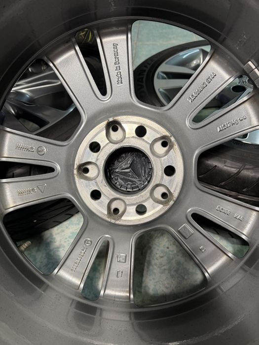 Jante aliaj R18 originale Mercedes C-Classe W205 A W177 CLA B W247 225/45/18 vara