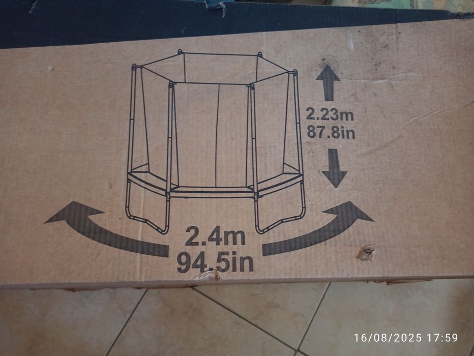 Батут с мрежа DOMYOS