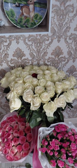 Продам свежие букеты