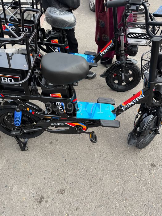 Электровелосипед Monster 60V | До 160 км | Идеально для доставки