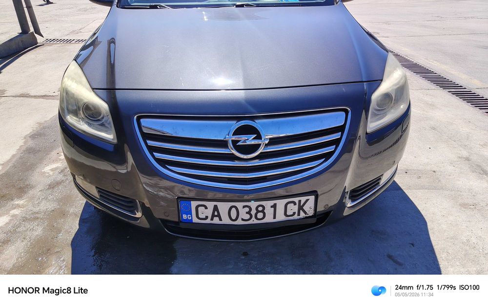 Opel insignia 1,8/140 с газова уредба