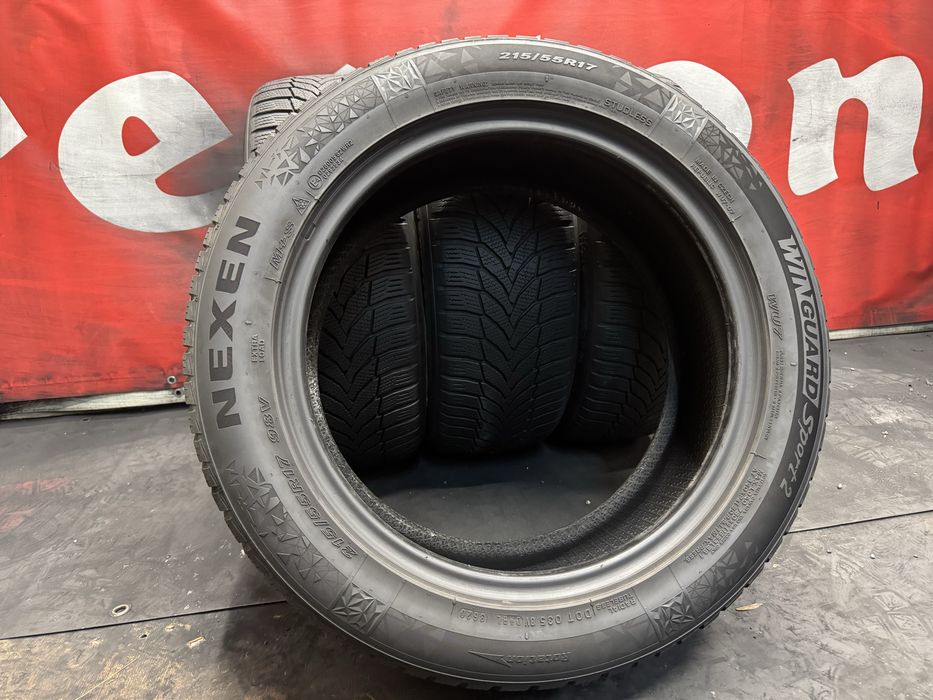 215 55 17, Зимни гуми, Nexen WinGuardSport2, 4 броя