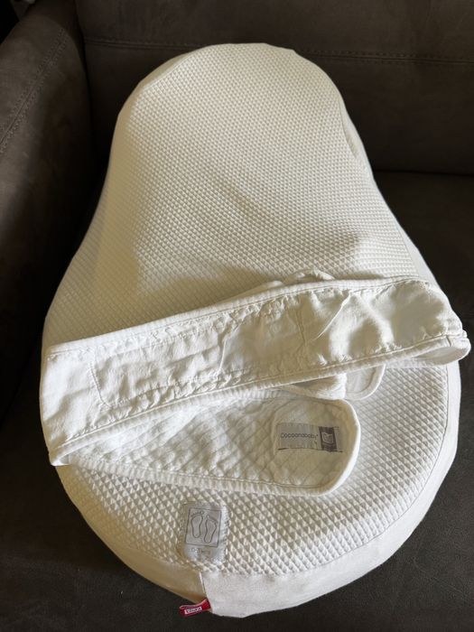 Анатомично гнездо Red Castle - Cocoonababy, Linen natural