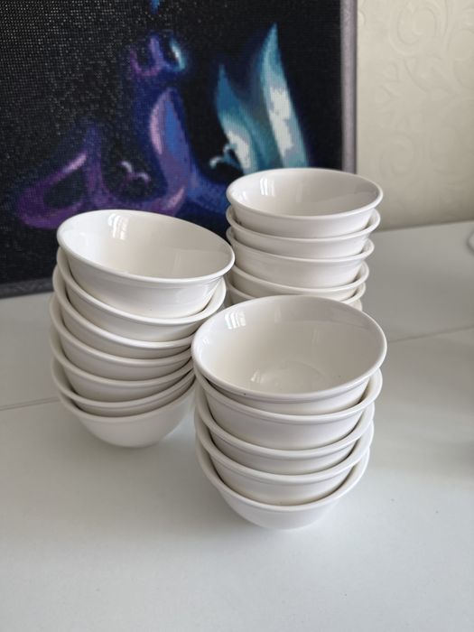 Ақ кеселер набор 20 шт