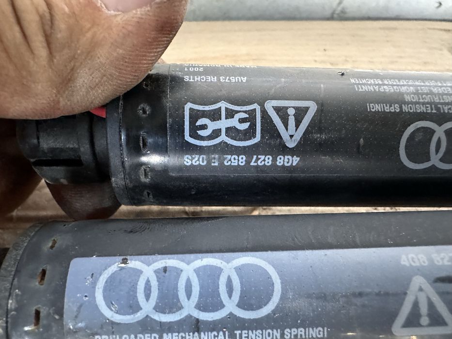 Електрически амортисьори ауди а7 4г / audi a7 4g