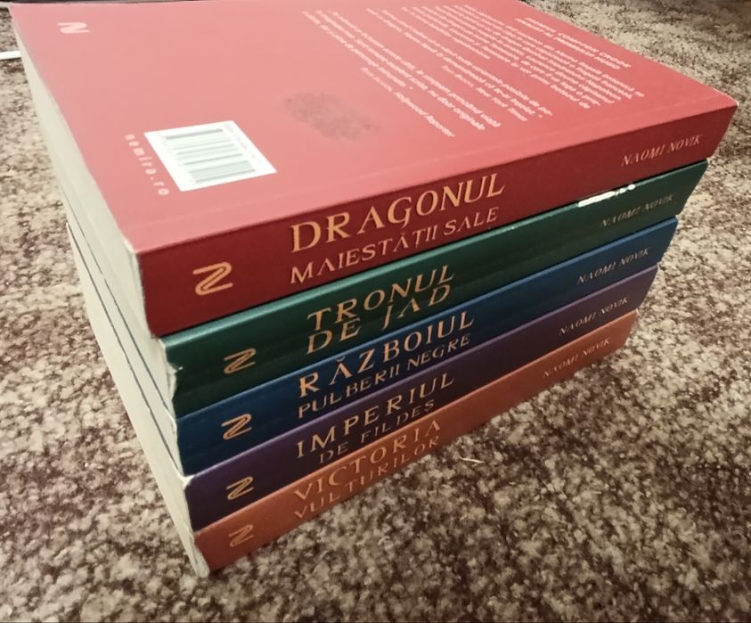 Seria Temeraire de Naomi Novik