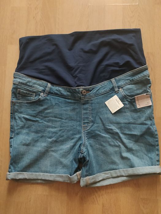 Дънкови панталонки за бременни нови