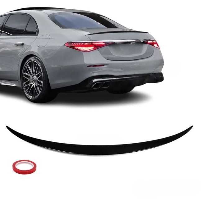 Eleron Lip Codita Portbagaj Mercedes Benz S-Class W223, Negru Lucios