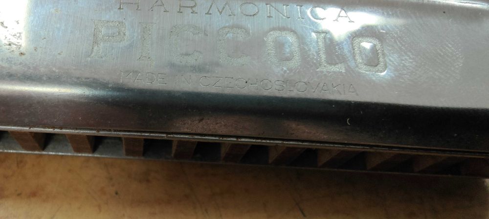 Harmonica muzicuta Piccolo 1970 sau mai vechi #A5995