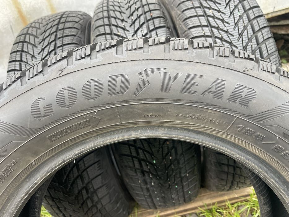 4 бр 185/65/15 Goodyear 2024г 7мм НОВИ