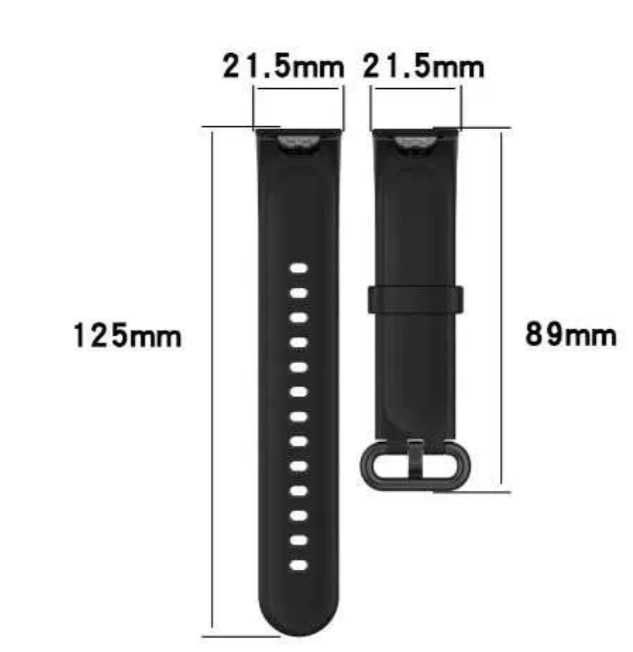 Curea silicon Xiaomi Mi Watch Lite (2 curele la oferta)