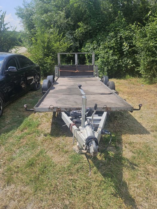 Platforma auto punte dubla impecabila recent adusa din uk