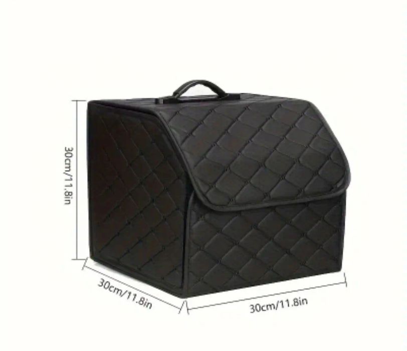 Премиум органайзер за багажник от еко кожа - Подходящ за джипове и SUV