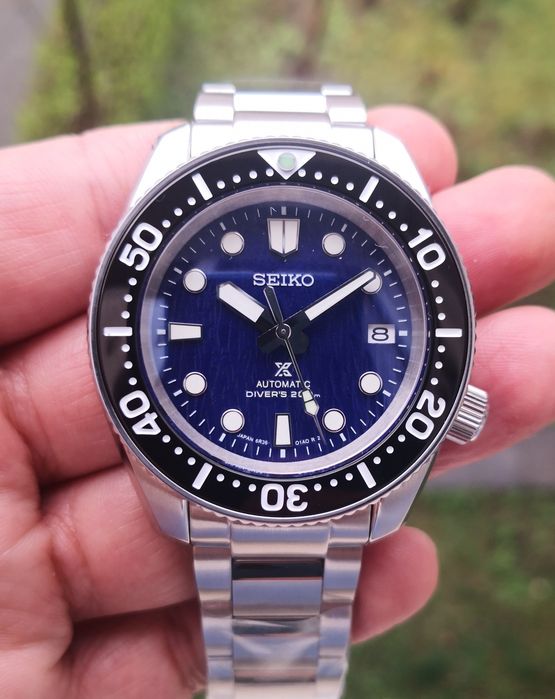 Ceas automatic Seiko Mod MarineMaster MM200 Prospex bratara metalica