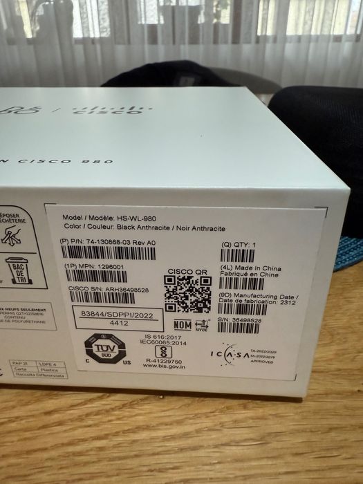 Слушалки Bang & Olufsen Cisco 980