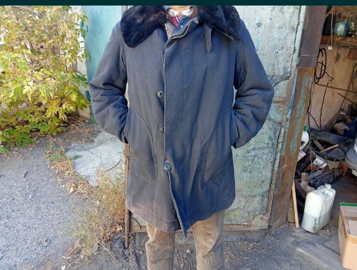 Бушлат на зиму цигейка