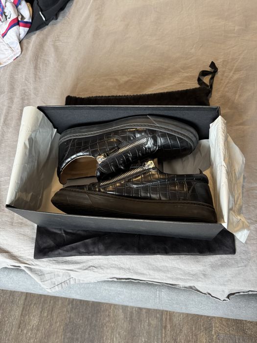 Giuseppe Zanotti крокодилска кожа