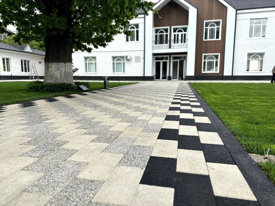 Вибропрессованная Брусчатка