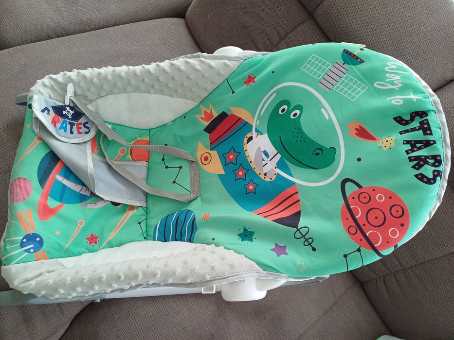 Chipolino шезлонг -люлка Baby Spa зелен