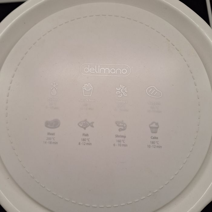 Делимано Еър Фрайър 3.5 литра/1400 вата