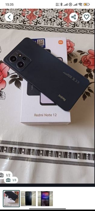 Редми нот12 память 128
