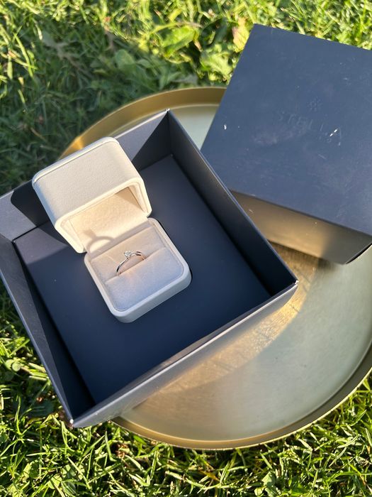 Inel de logodna cu diamant