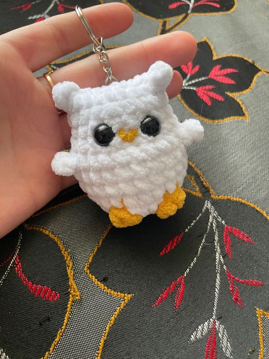 Вязаные игрушки, совушка крючком