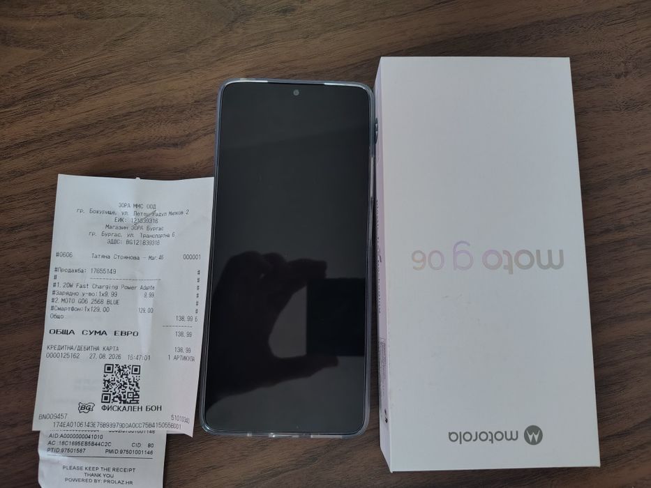 Motorola g06 чисто нов