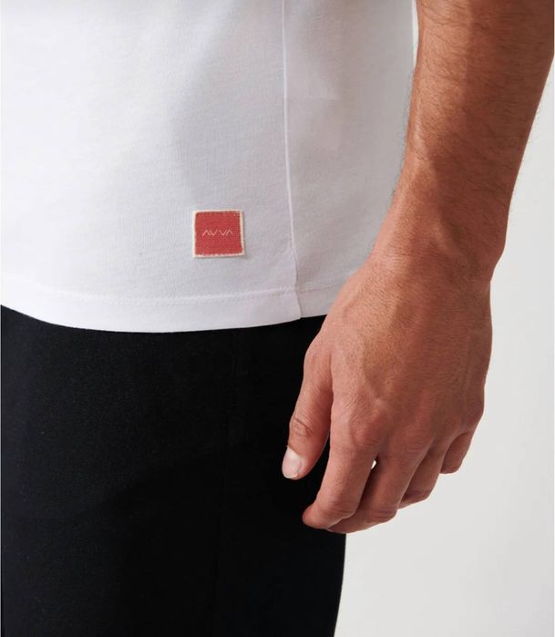 AVVA футболка. Смесовый хлопок из модала