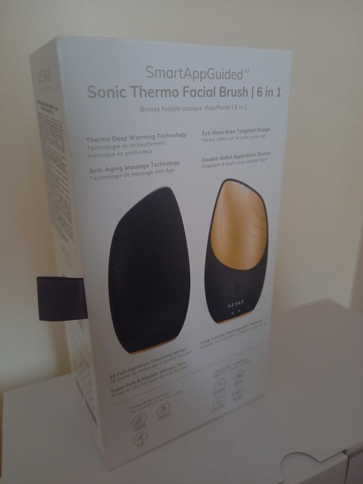 Четка за почистване на лице Sonic thermo facial brush 6 in 1, на Geske