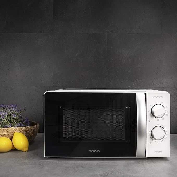 Cecotec Микровълнова фурна с грил ProClean 2110. 700 W с 6 степени,20L