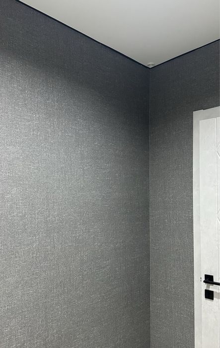 Обой шпатлёвка покраска