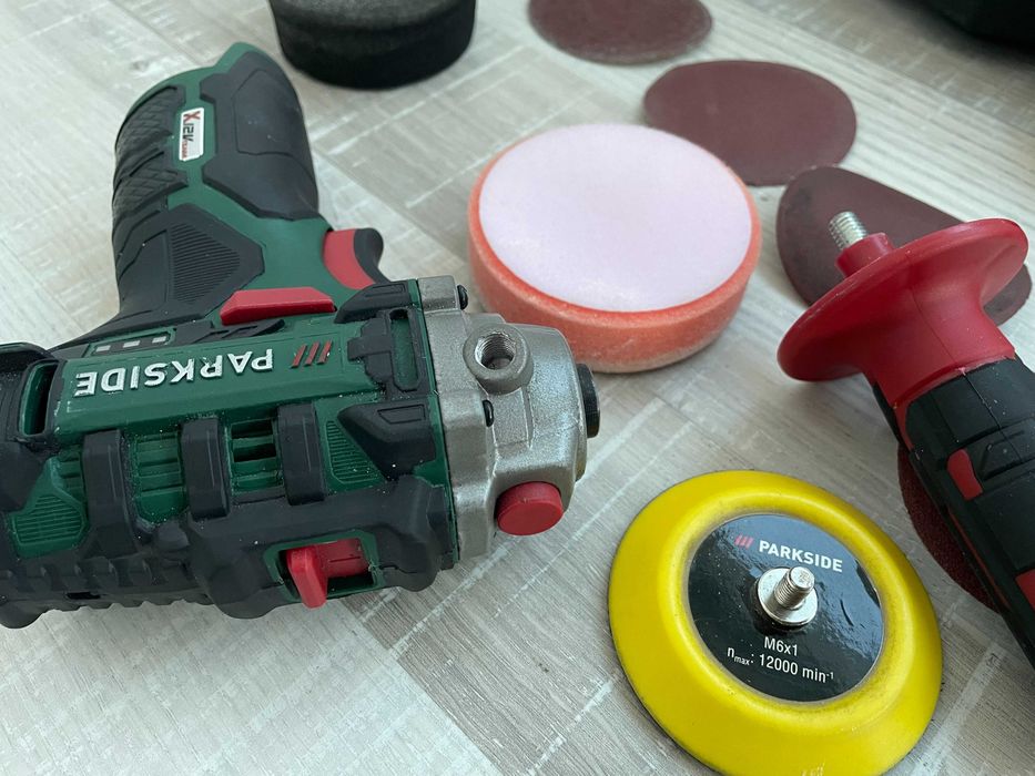 Акумулаторна Полираща Машина PARKSIDE 12V PAAP