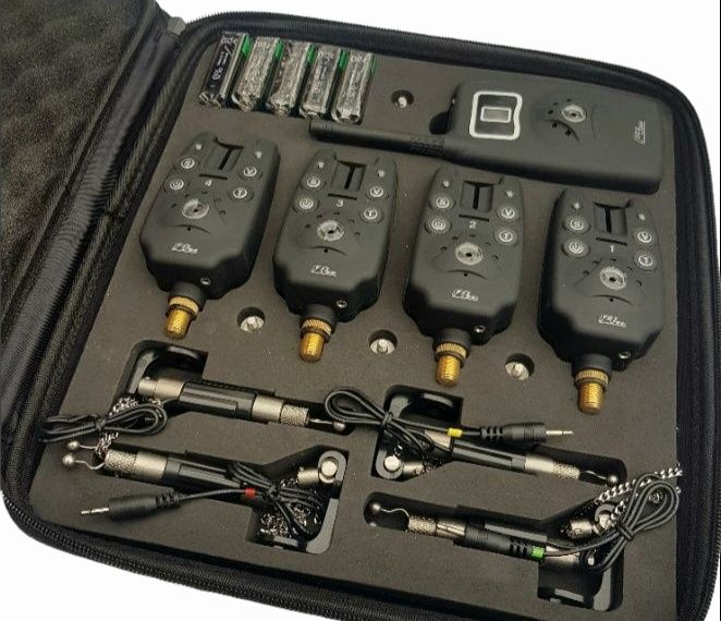 Set 4 Avertizori cu Statie FL JY-19 cu 4 Hangere
