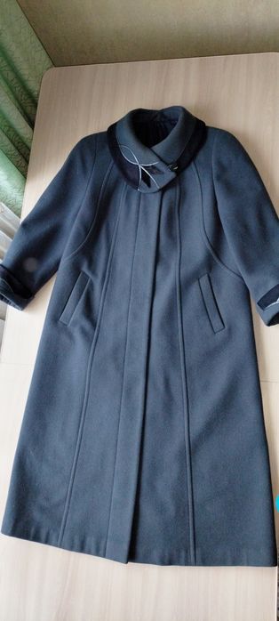 Осеннее пальто из драпа