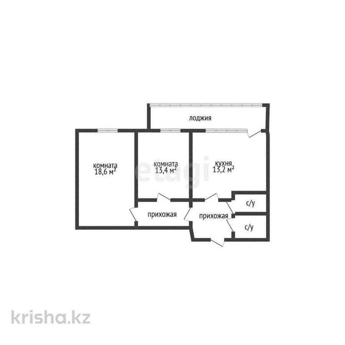 жана кала 2 комнатная 62кв.м - Mynd 5