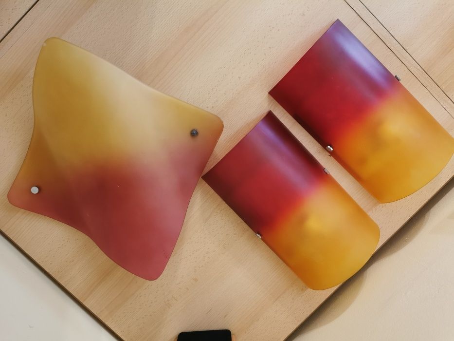 Plafoniera si aplice de perete 3 buc