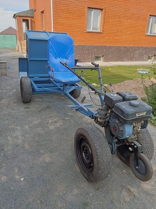 Мотоблок с Прицепом