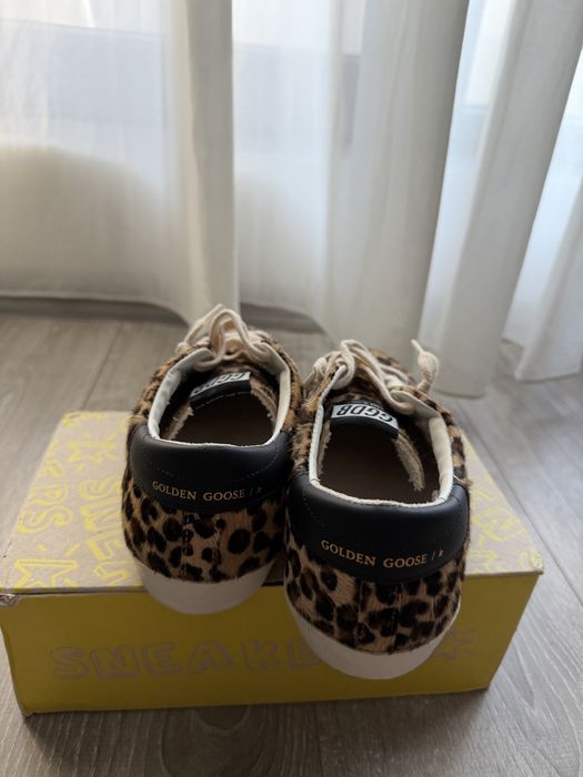 Golden Goose Super Star Animal Print Leopard