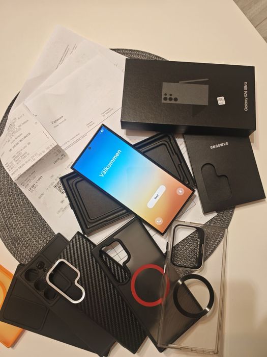 Samsung galaxy s24 ultra 512 GB Black като НОВ