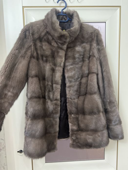 Шуба норковая (қоңыр түс)