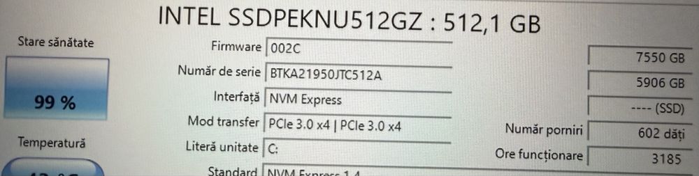 Laptop ASUS TUF F15 FX506HE folosit putin