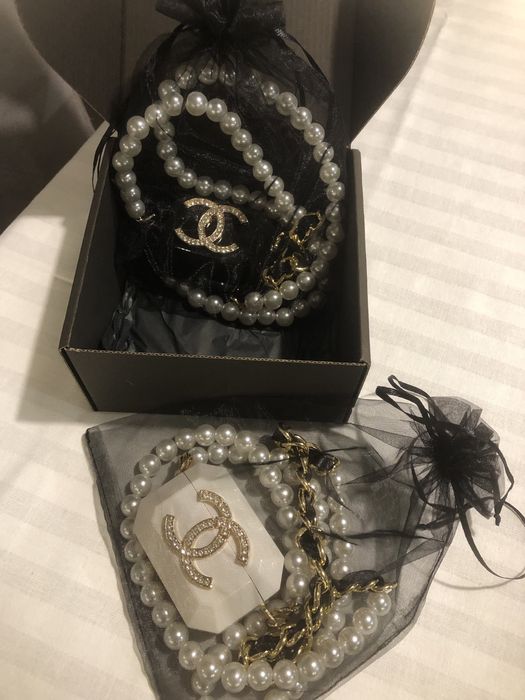 Невероятна мини чанта  Chanel,колие,колан и аксесоар