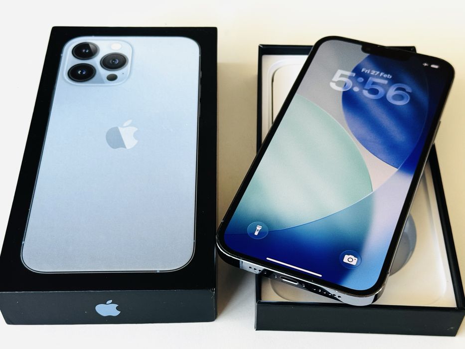 Iphone 13 Pro Max 512GB Blue Като нов! Гаранция 6 месеца