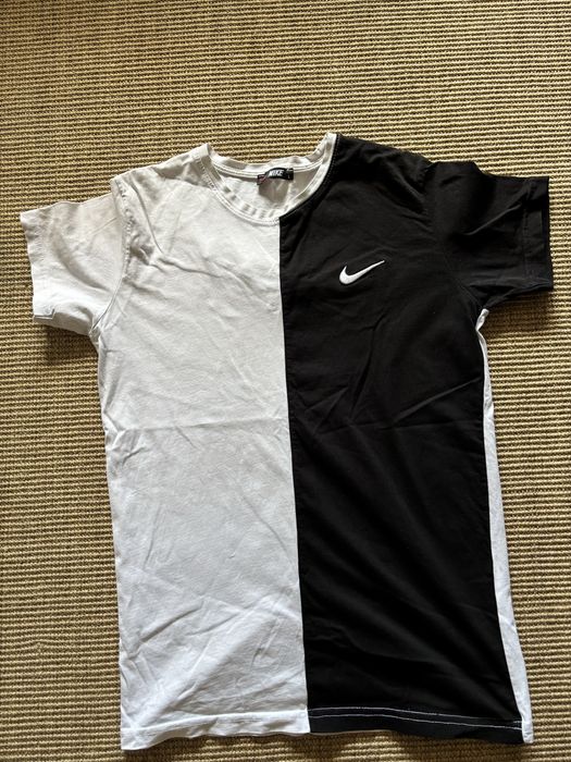 Tricou nike alb negru