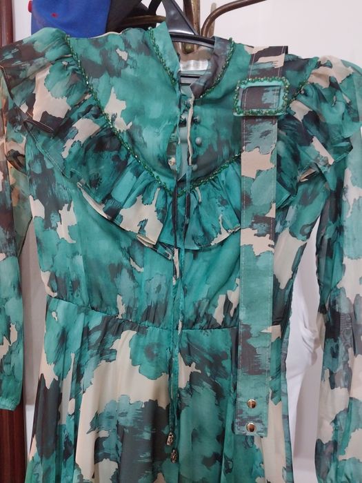 Шифоновое платье размер 42-44