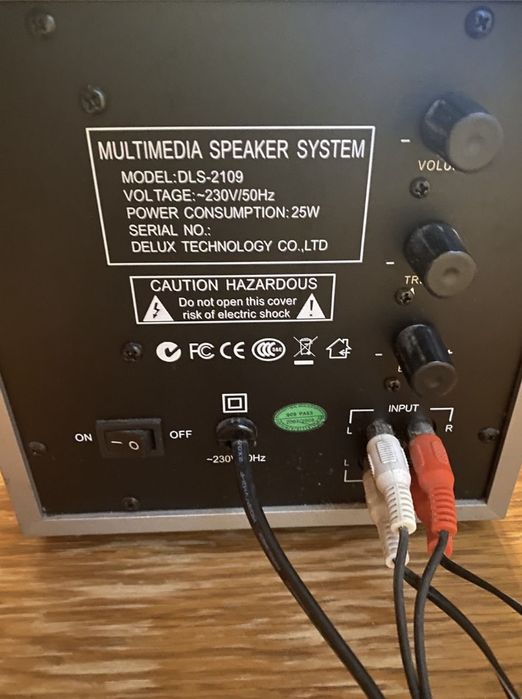 Sistem audio 2.1 delux