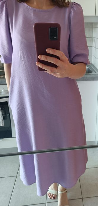 Rochie Etic viscoză lila