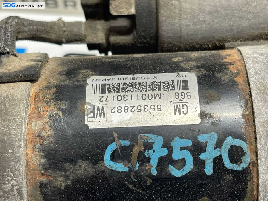 Electromotor cu 10 Dinti Opel Zafira C 2.0 CDTI 2011 - Prezent Cod 55352882 [C7570]