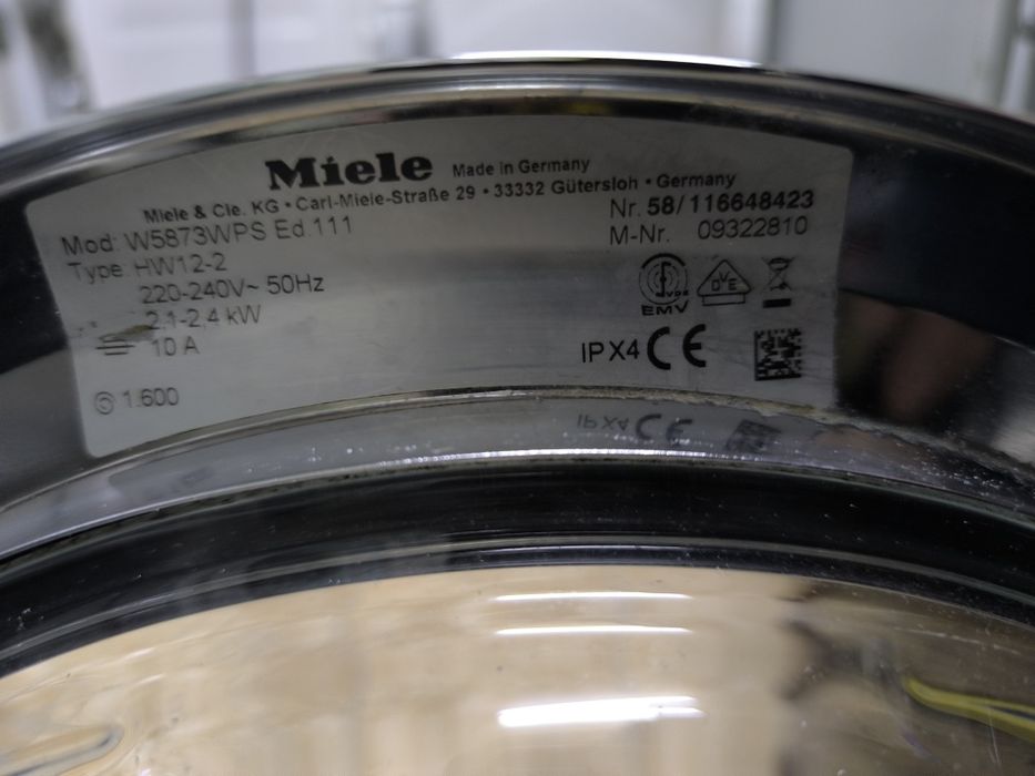 Пералня Miele W 5873 WPS- ed.111 - 8кг. 1600об. Инверторна.